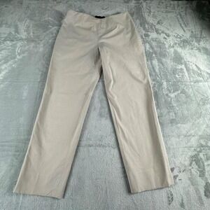 Piazza Sempione Dress Pants Women 42 Beige Audrey Capri Corpcore Quiet Luxury